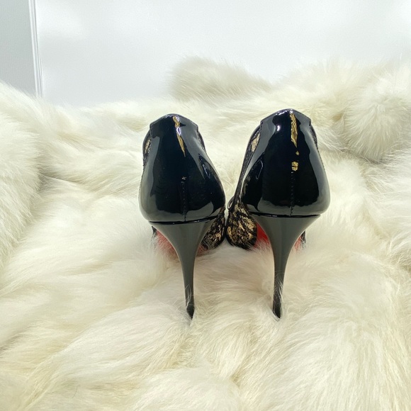 ✨SOLD✨ Christian Louboutin Lace Follies 100MM - Picture 3 of 6